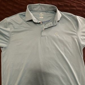 Rhoback Men’s Polo Green Stripe